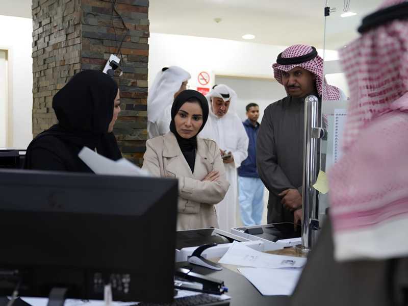 وزيره الشؤون تتفقد «هيئه شؤون ذوي الاعاقه»: تسريع انجاز المعاملات وعدم تعطل مصالح المراجعين