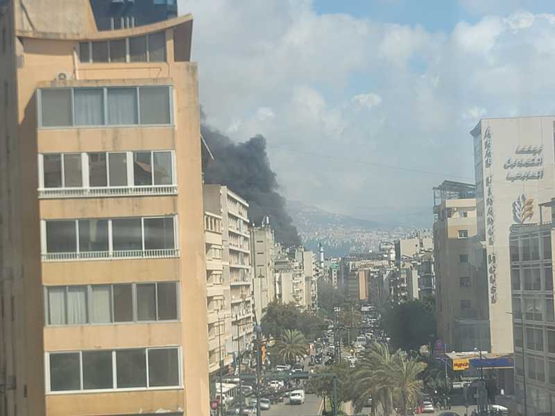 جيش الاحتلال يشن غارات عنيفه علي مناطق عده في لبنان