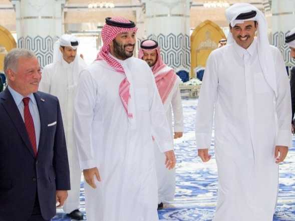 القمه السعوديه القطريه الاردنيه في جده: تنسيق المواقف لصون امن المنطقه 