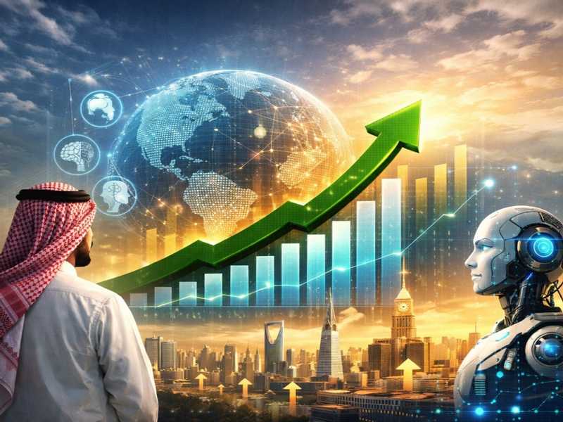 السعوديه تحقق اعلي نمو عالمي بكفاءات الذكاء الاصطناعي