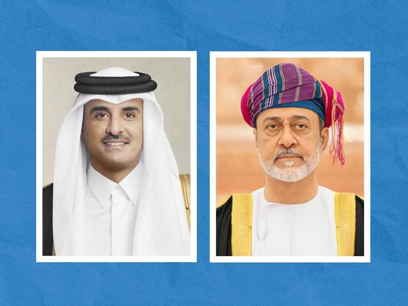  سلطان عمان وامير قطر: ضروره تكاتف الجهود الدوليه لحمايه امن الملاحه البحريه