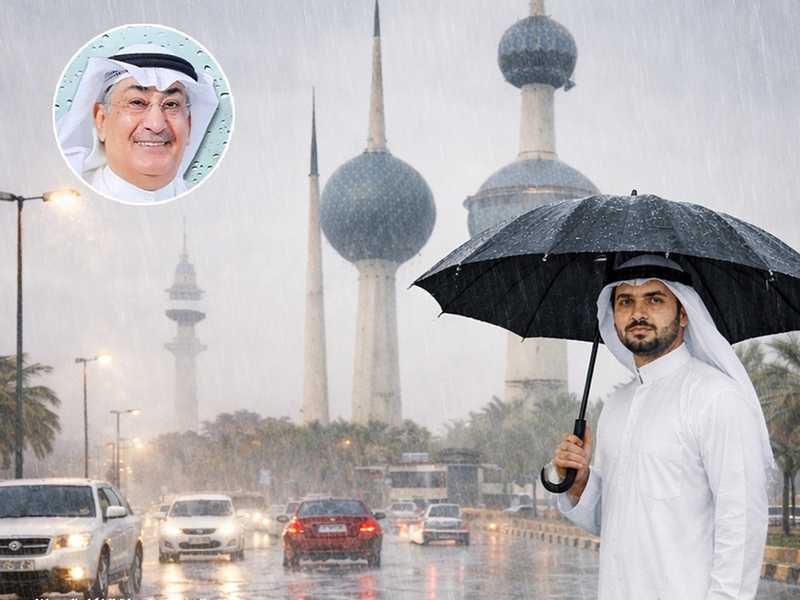 عيسي رمضان لـ «القبس»: امطار غزيره الاحد.. ودرجات الحراره ترتفع تدريجيا