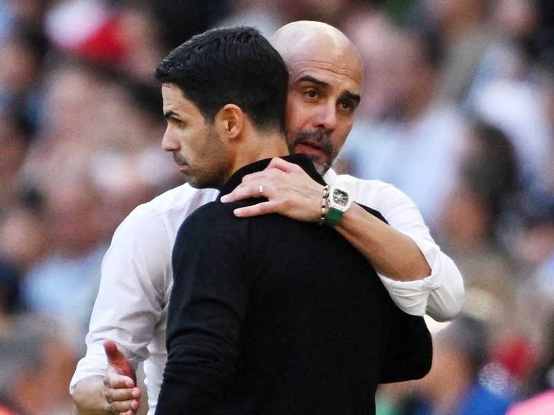 مانشستر سيتي سيتوج بطلا للدوري في حال الفوز بجميع مبارياته