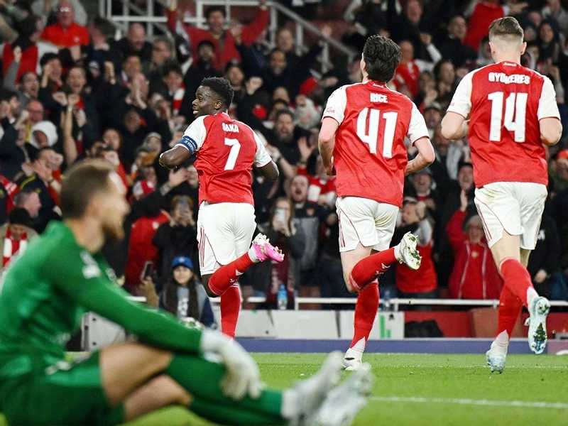 ارسنال الي نهائي دوري الابطال.. لاول مره منذ 20 عاما