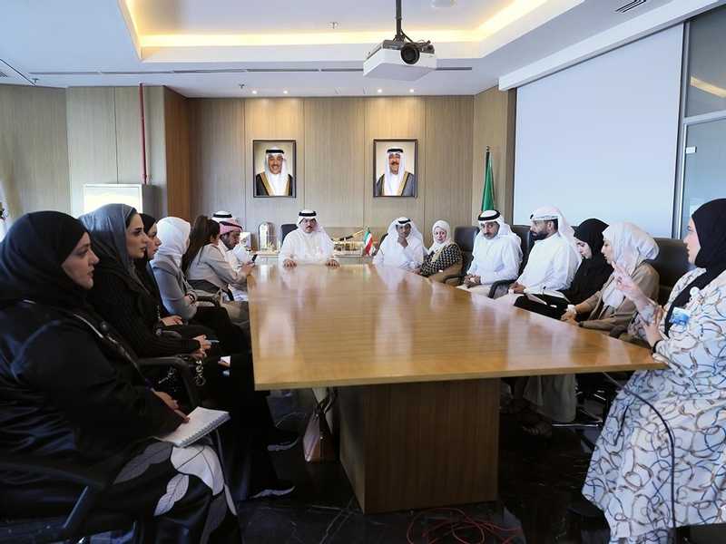الطبطبائي يتراس اجتماعا موسعا للقيادات التربويه لمتابعه التحول الرقمي والحوكمه