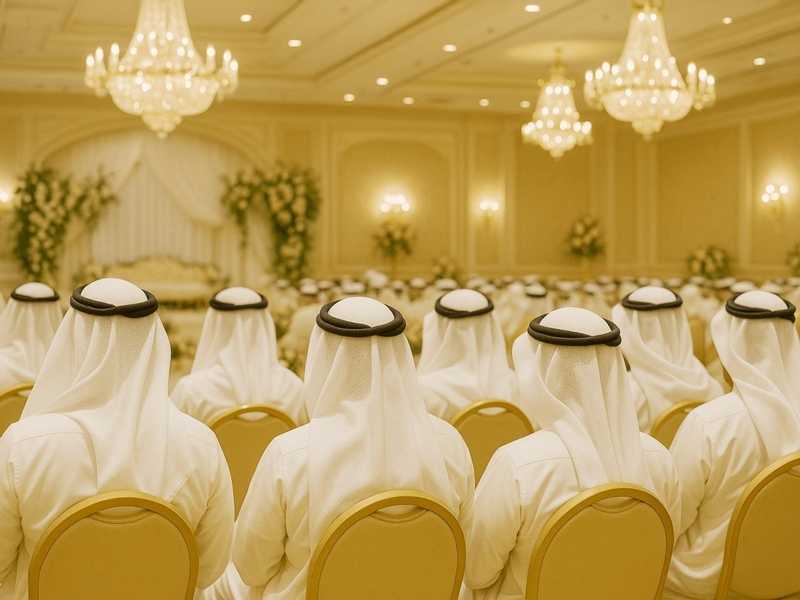 «الشؤون»: اكثر من 1000 حجز لصالات الافراح