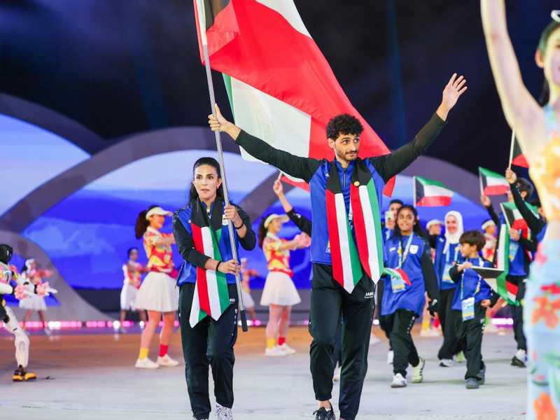 الهويدي وبوخلف ينطلقان في «اكواثلون» الالعاب الاسيويه الشاطئيه
