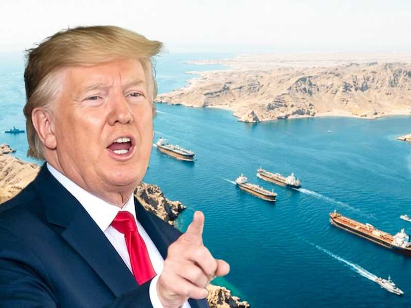 ترامب: مضيق هرمز سيظل مغلقا حتي ابرام اتفاق نهائي مع ايران