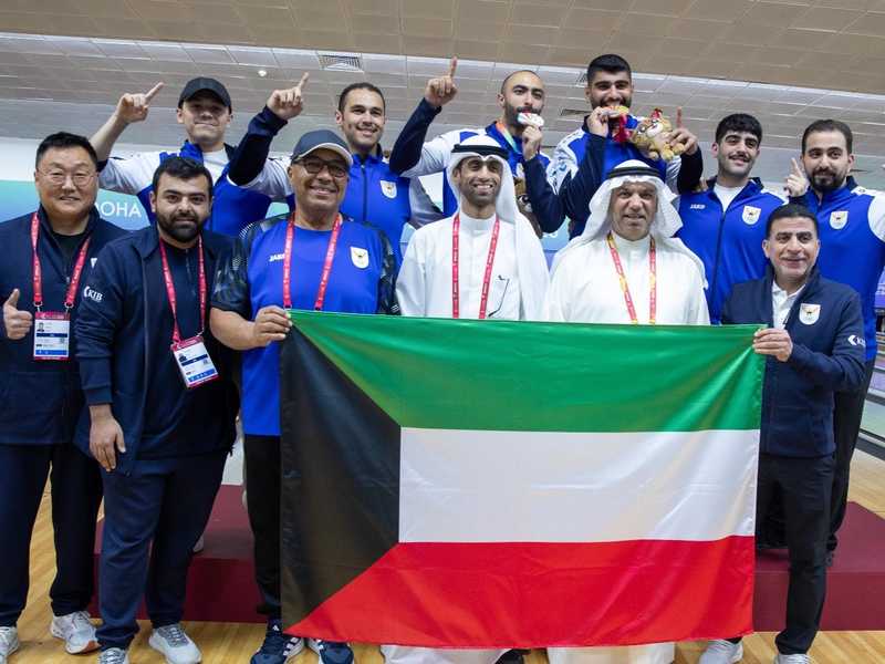 ابطال الكويت يحصدون ذهبيتين وفضيه واربع برونزيات في دوره الالعاب الخليجيه