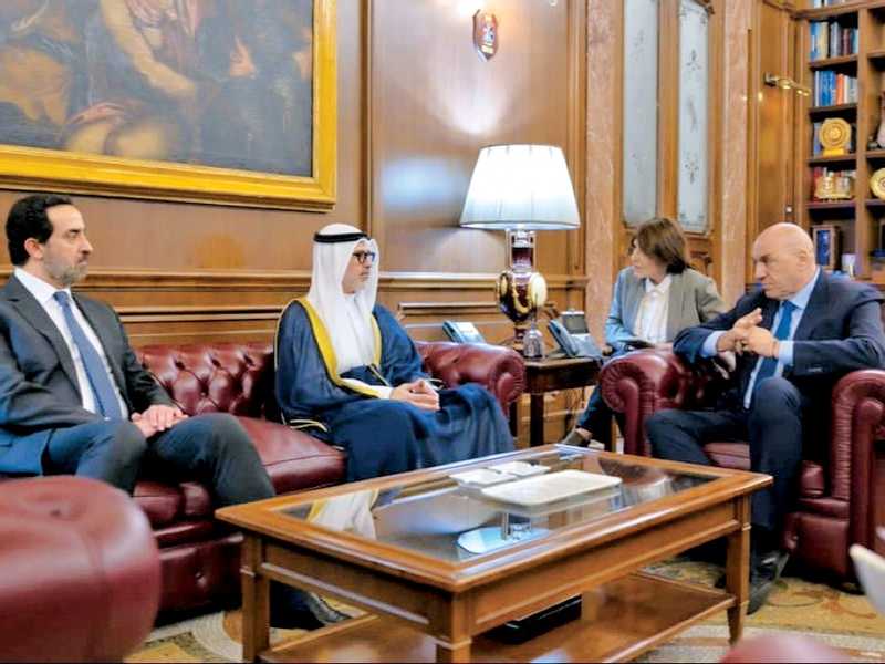 الكويت وايطاليا: تطوير العلاقات الدفاعيه
