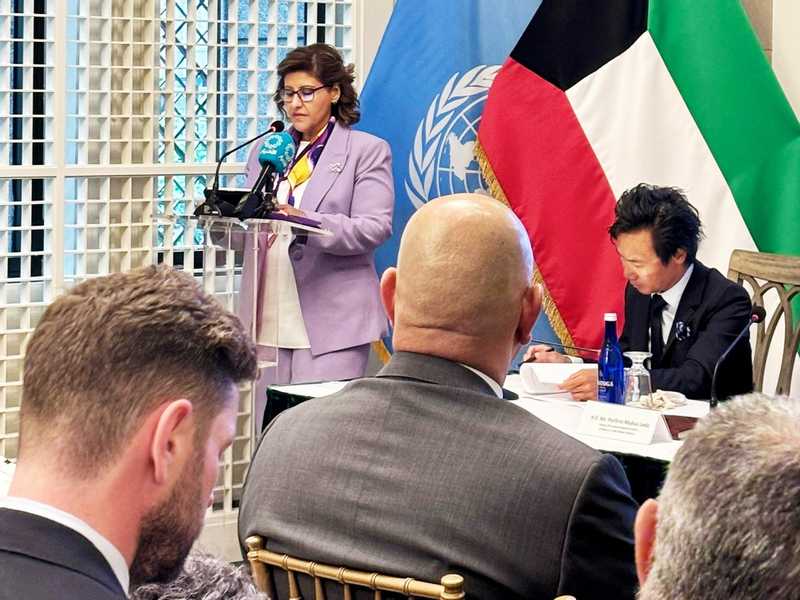 جواهر الصباح لفعاليه في الامم المتحده: تراجع مقلق لاحترام القانون الدولي الانساني في النزاعات