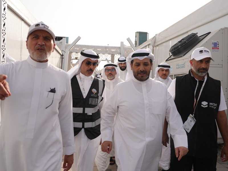 سفير الكويت لدي السعوديه: تضافر الجهود لخدمه الحجاج الكويتيين وتسهيل ادائهم المناسك 