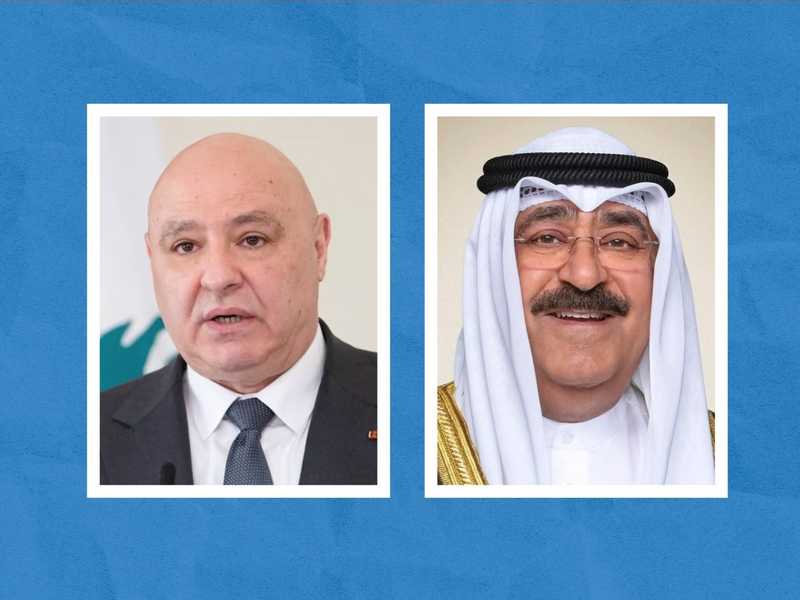 سمو الامير والرئيس اللبناني: بذل كافه الجهود لارساء روافد السلام في المنطقه