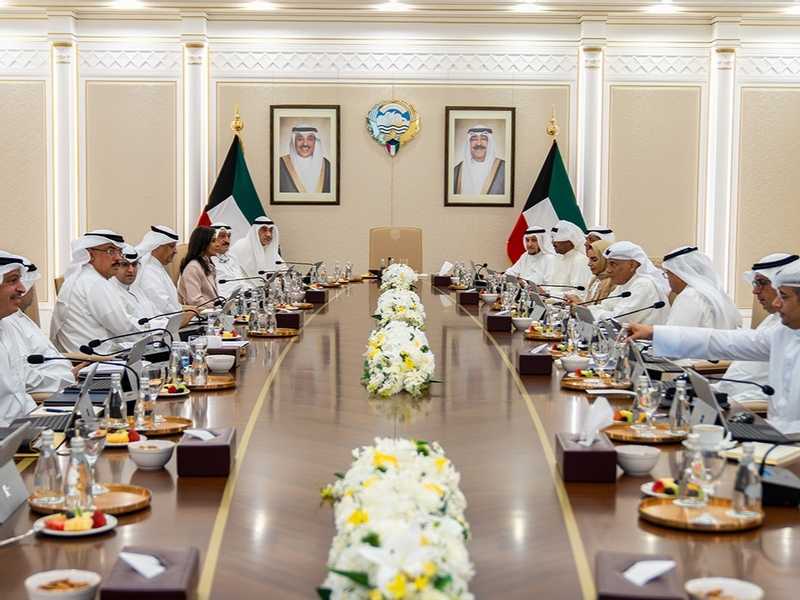 مجلس الوزراء مستنكرا الاعتداءات الايرانيه الاثمه: امن الكويت وسيادتها.. خط احمر