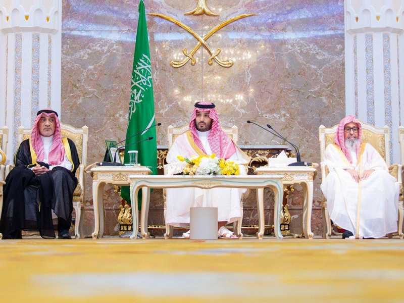 النائب الاول يهنئ ولي العهد السعودي بمناسبه عيد الاضحي