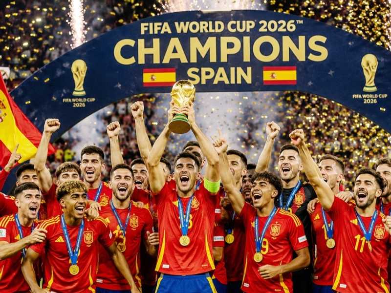 الذكاء الاصطناعي يتوقع فوز اسبانيا بكاس العالم 2026