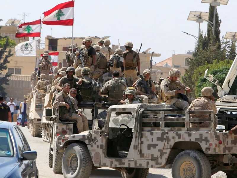 الجيش اللبناني: استشهاد ضابطين وجندي في غاره للاحتلال علي النبطيه