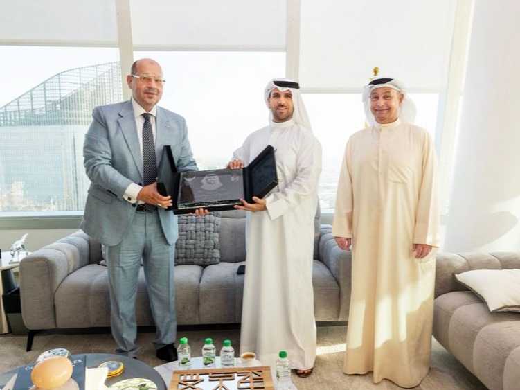 فهد الصباح ناقش تعزيز التعاون الرياضي مع رئيس «الاولمبيه» المصريه