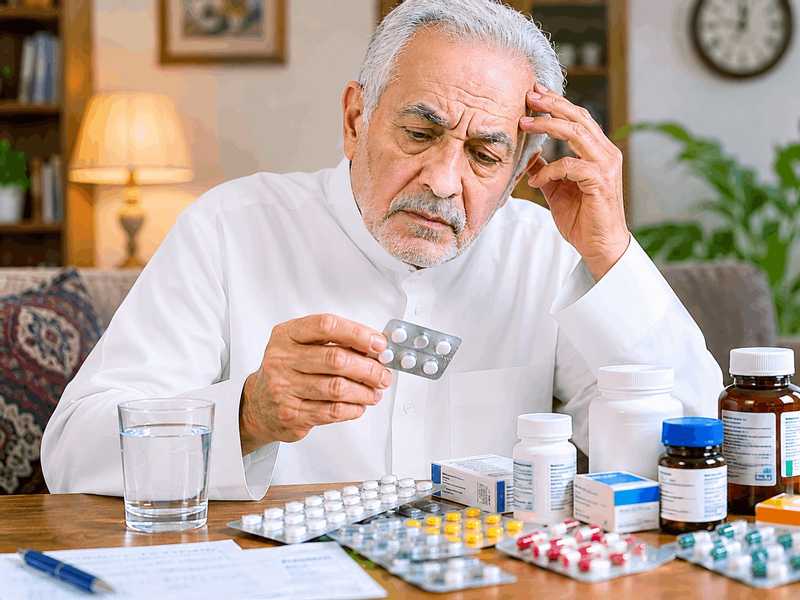 كيف نقلل مخاطر «تعدد الادويه».. علي كبار السن؟