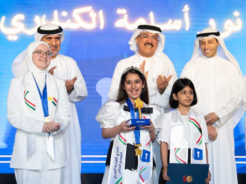 وزير التربيه يكرم الفائزين بالتصفيات النهائيه لمبادره «تحدي القراءه العربي» 