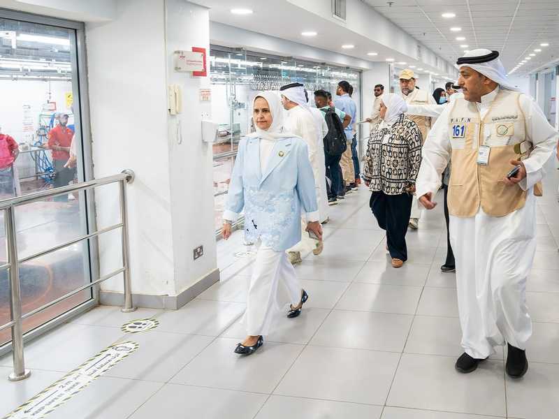 وزيره «التنميه والاستدامه» تتفقد المسالخ استعدادا لعيد الاضحي المبارك