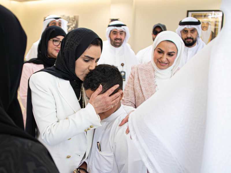 وزيره «الشؤون» تتفقد دور الرعايه وتنقل تهاني القياده السياسيه للنزلاء بمناسبه عيد الاضحي