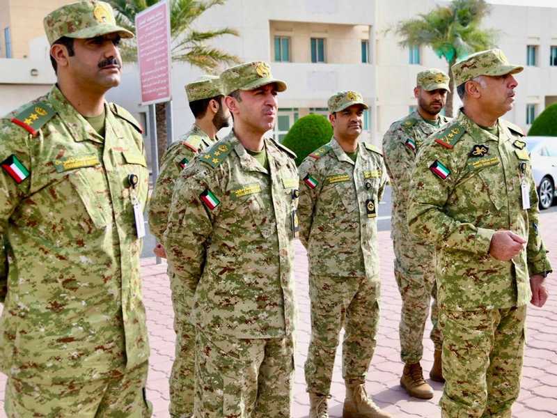 وكيل الحرس الوطني الفريق الركن حمد البرجس يتفقد مواقع المسؤوليه التي تتولي قوات «واجب» تامينها