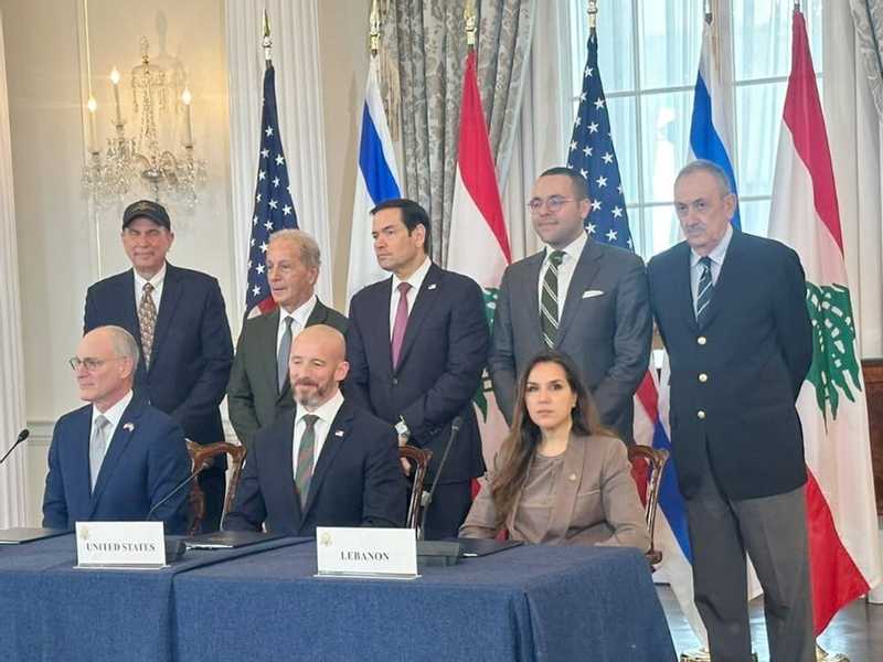 لبنان واسرائيل يتوصلان الي اتفاق اطاري برعايه اميركيه