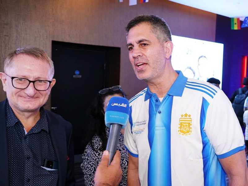 السفير راميرو فيلوسو: الكويتيون يعشقون كره القدم كما نعشقها في الارجنتين