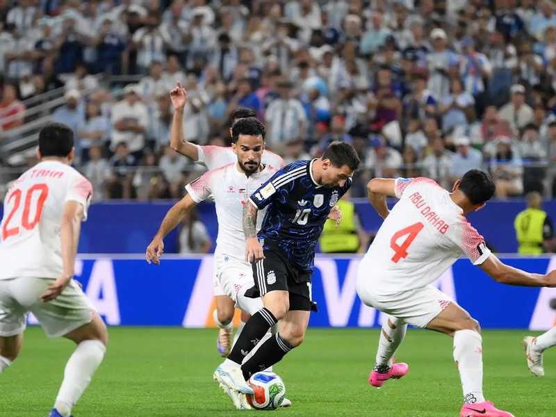 الاردن يودع كاس العالم بخساره ثلاثيه امام الارجنتين