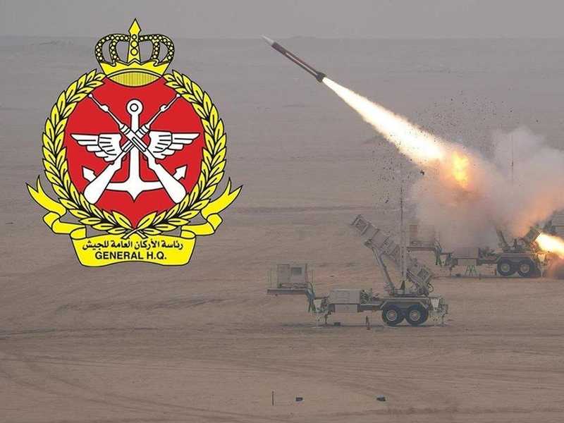رئاسه الاركان: الدفاعات الجويه تتصدي لهجمات صاروخيه وطائرات مسيره معاديه