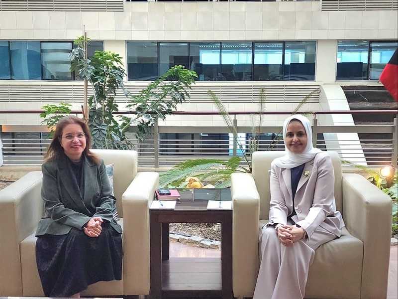 وزيره «التنميه» تبحث مع رئيسه بعثه «موئل» سبل تعزيز التعاون