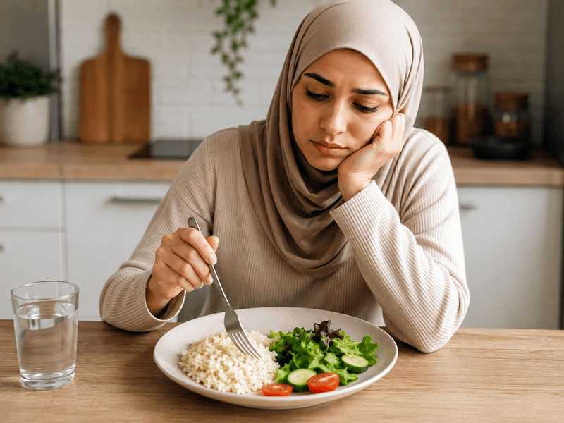 6 مخاطر غذائيه عند اتباع نظام نباتي غير متوازن