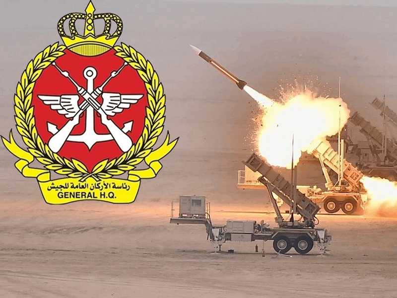 رئاسه الاركان: الدفاعات الجويه تتصدي لهجمات مسيرات معاديه اثر العدوان الايراني الاثم