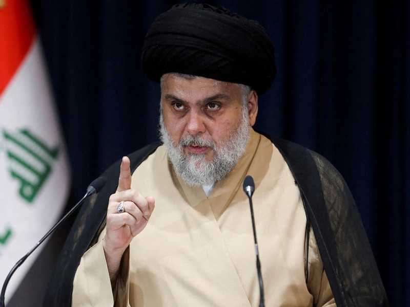 مقتدي الصدر: استنكر افعال الميليشيات الوقحه لجر العراق الي حرب لا طائل منها