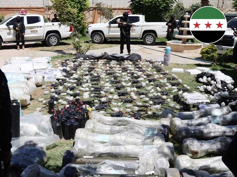 سوريا: احباط تهريب صواريخ ومسيرات كانت مجهزه للتسليم الي حزب الله بلبنان
