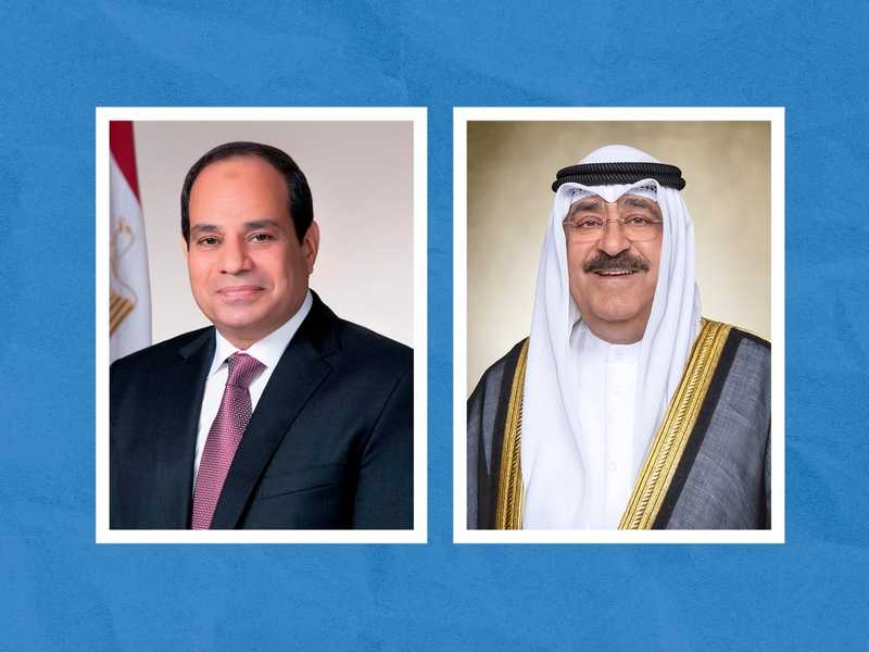 سمو الامير تلقي اتصالا من الرئيس المصري