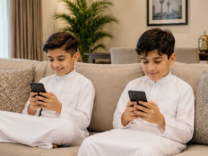 تنظيم استخدام الاطفال للمنصات الالكترونيه في الكويت.. قريبا