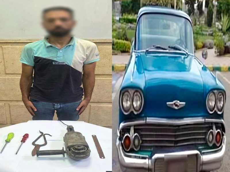 حبس مصري بتهمه سرقه وتقطيع سياره للرئيس الراحل جمال عبدالناصر