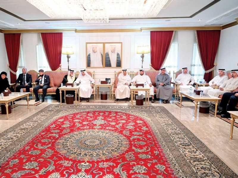 سفراء ودبلوماسيون قدموا واجب العزاء في السفاره القطريه