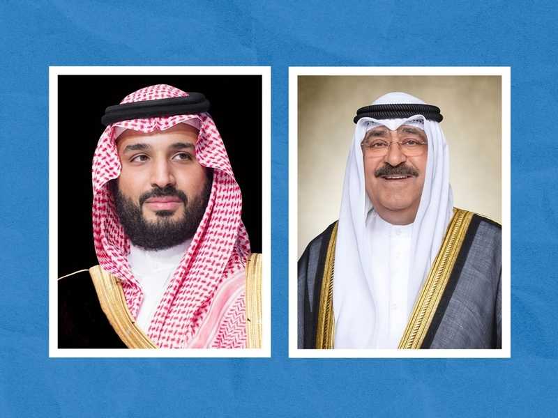 سمو الامير يتلقي اتصالا من ولي العهد السعودي