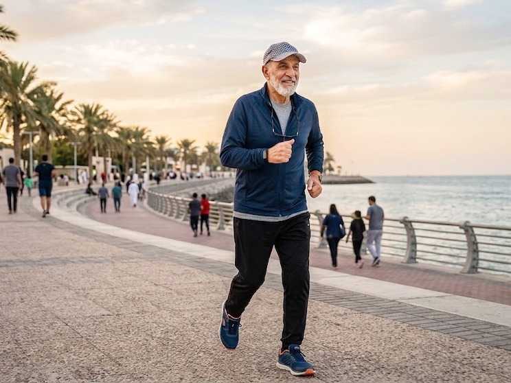 كبار السن الاسرع مشيا اقل عرضه للتدهور المعرفي