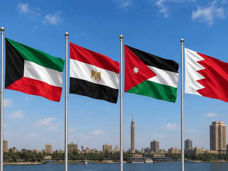 مصر تدين باشد العبارات الهجمات الايرانيه الاثمه التي استهدفت الكويت والبحرين والاردن