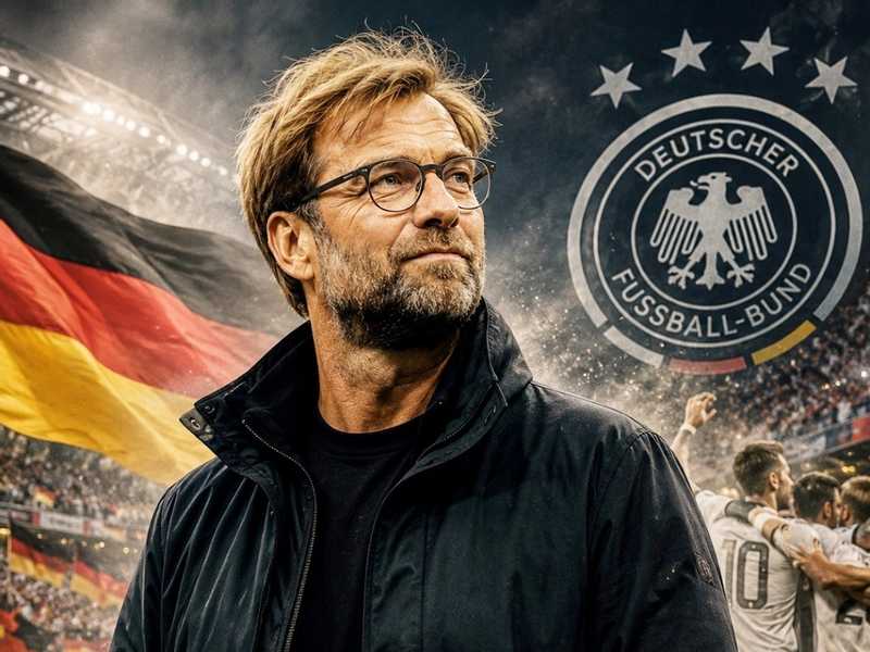 يورغن كلوب مديرا فنيا لمنتخب المانيا حتي 2030