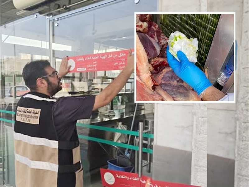 اغلاق مطعم شهير في بنيد القار بعد ضبط اغذيه غير صالحه للاستهلاك الادمي