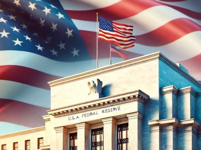 الفيدرالي الامريكي يثبت الفائده للمره الخامسه علي التوالي.. عند نطاق 3.50% و3.75%