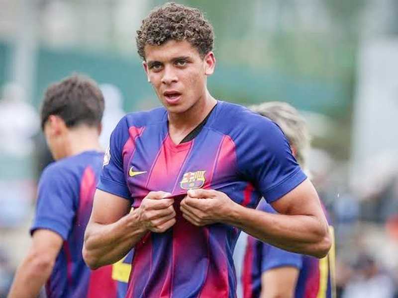 برشلونه يرفع الشرط الجزائي لحمزه عبدالكريم الي 150 مليون يورو