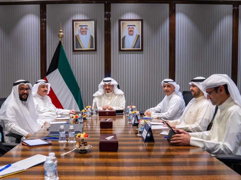 العبدالله يتراس اجتماعا لمناقشه مستجدات مشروع مستشفيات الضمان الصحي