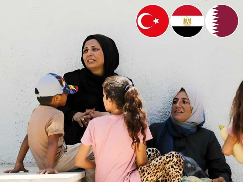 قطر ومصر وتركيا: نعرب عن ادانتنا لانتهاكات الاحتلال في غزه