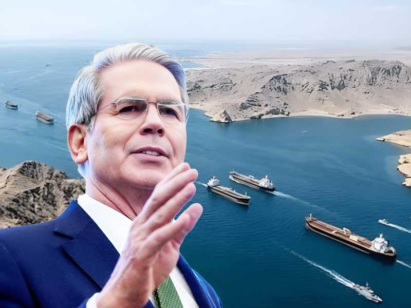 وزير الخزانه الامريكي: قد نتوصل غدا الي اتفاق مع ايران لفتح مضيق هرمز